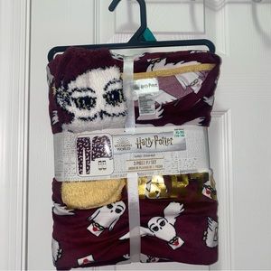 NWT Warner Bros. Harry Potter Women's Pajama Set, 3-Piece XL